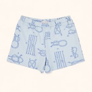 TBBC Girls Small Size 7 Shipley Shorts Yachts of Knots Nautical Southern Prep